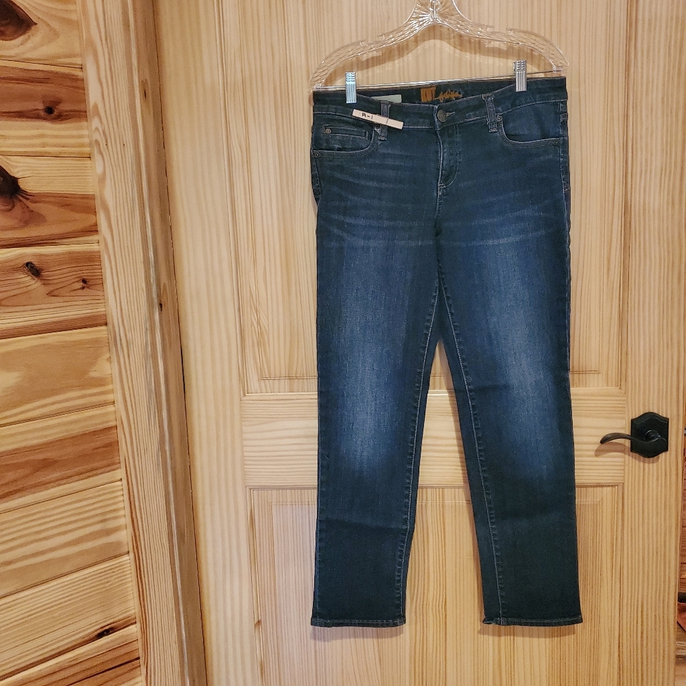 Kut From Kloth Women's Mid Rise Kathy Boyfriend Denim size 8